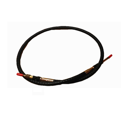 O regulador de pressão universal do PVC cabografa cabos push pull galvanizados pretos do padrão de aço
